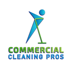 Commercial cleaning pros logo